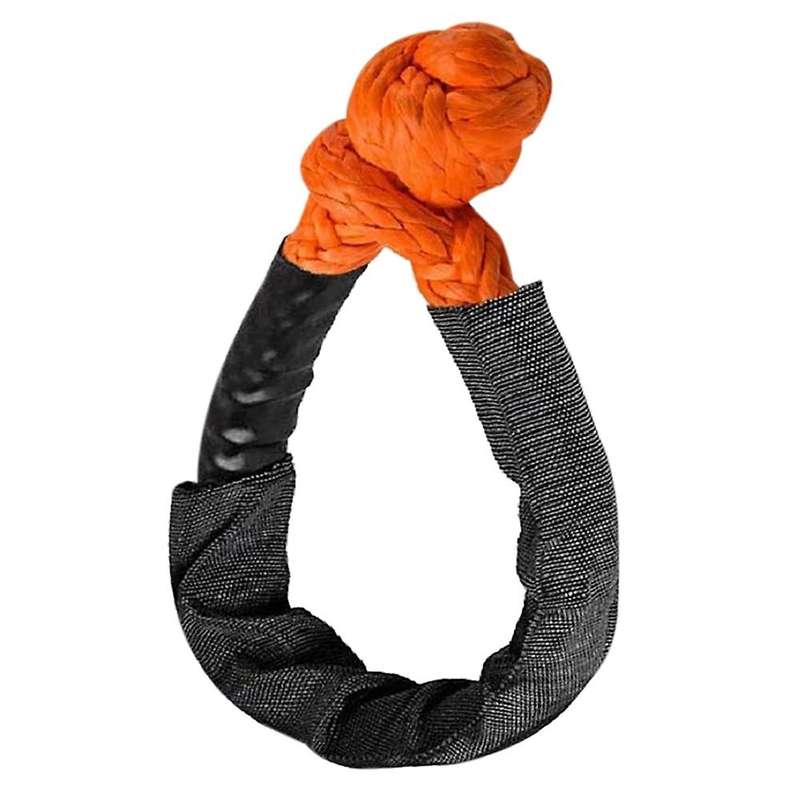 1/2 Inch X 22 Inch Car Soft Shackle Rope Tow Rope Off Road Winch Pulley Cable Hook for Off-road Rec