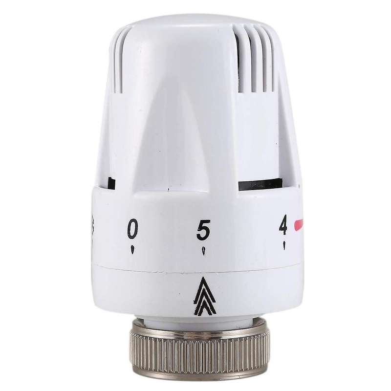 1/2inch Thermostatic Radiator Valve Straight Type Dn15 Automatic Temperature Control Valve Floor He