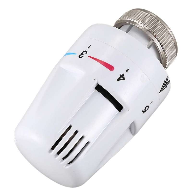 1/2inch Thermostatic Radiator Valve Straight Type Dn15 Automatic Temperature Control Valve Floor He