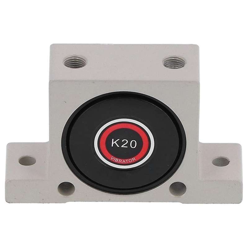 1/4 Pneumatic Turbine Vibrators Adjustable Aluminum Alloy 245-4000N Pneumatic Vibrator Oscillator Ba