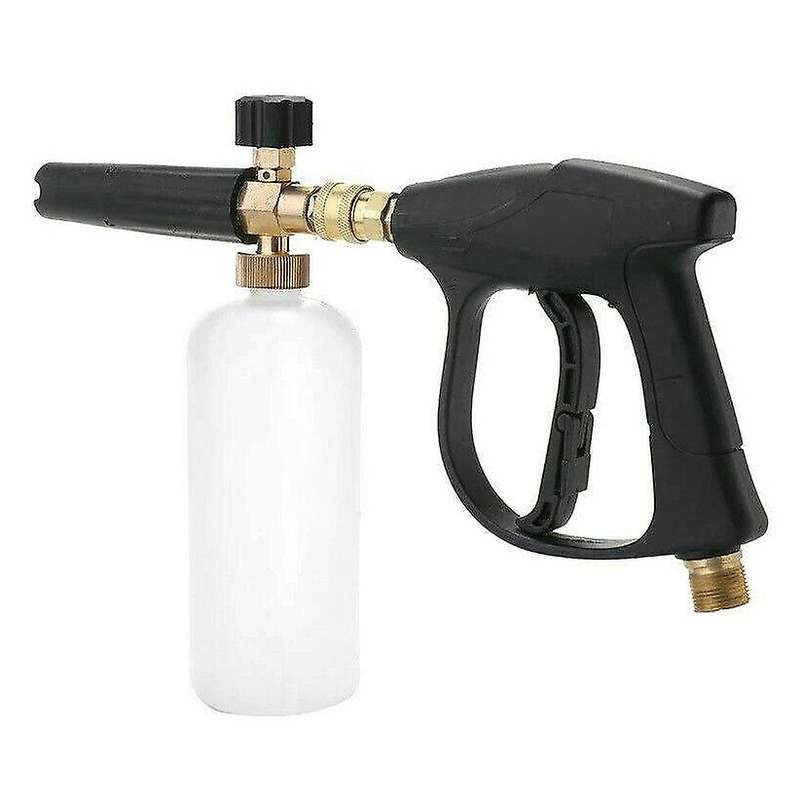 1/4Inch Snow Foam Washer Car Wash Soap Cannon Spray Pressure Jet Bottle
