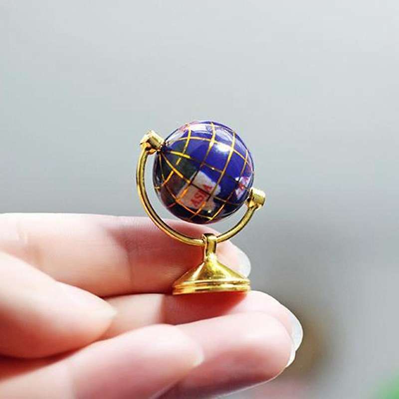 1:12 Cute Mini Planetarium Ornament Lightweight Ornament Planetarium Model Decor Decorative