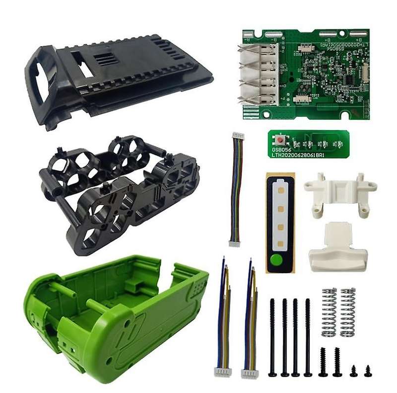 10 Core 18650 Version Battery Plastic Case Charging Protection Circuit Board PCB for Greenworks 40V