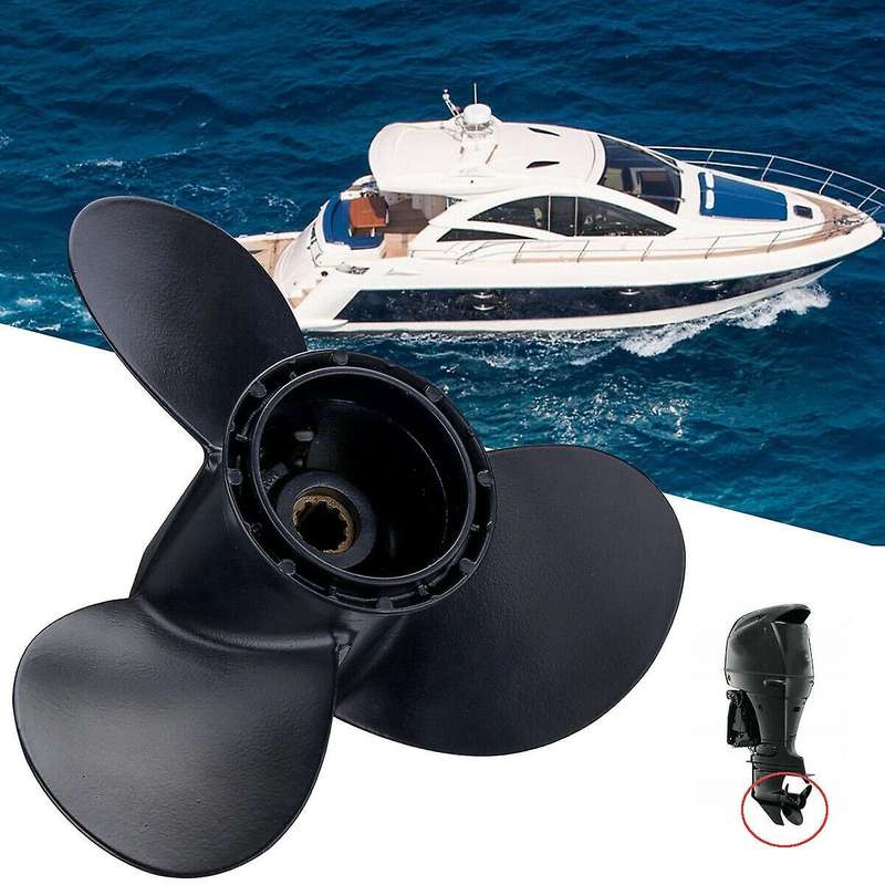 10 1/4 X 12 Aluminum Outboard Boat Propeller for Suzuki 20-30hp 58100-96430-019