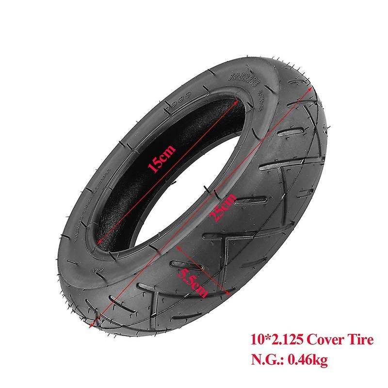 10 Inch 10X2.125 Tyre for Electric Scooter Balancing Hoverboard Scooter Wear-Resistant Tyre 10X2.12
