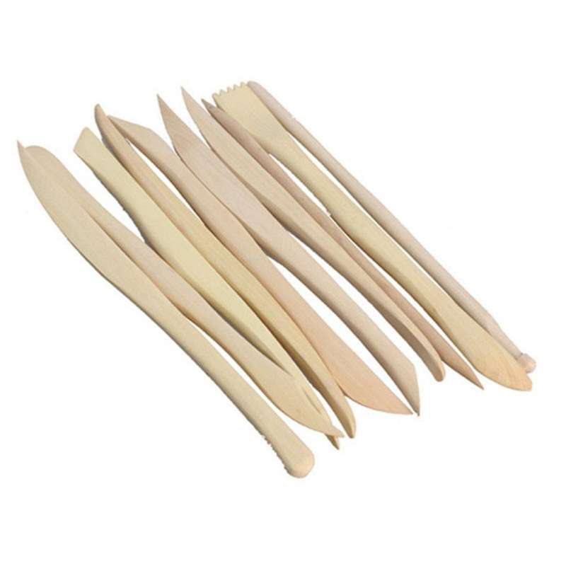 10 Fine Limb Clay Figurine Knives Used for Making DIY Sculpture Tools in Pottery and Pottery Handicr