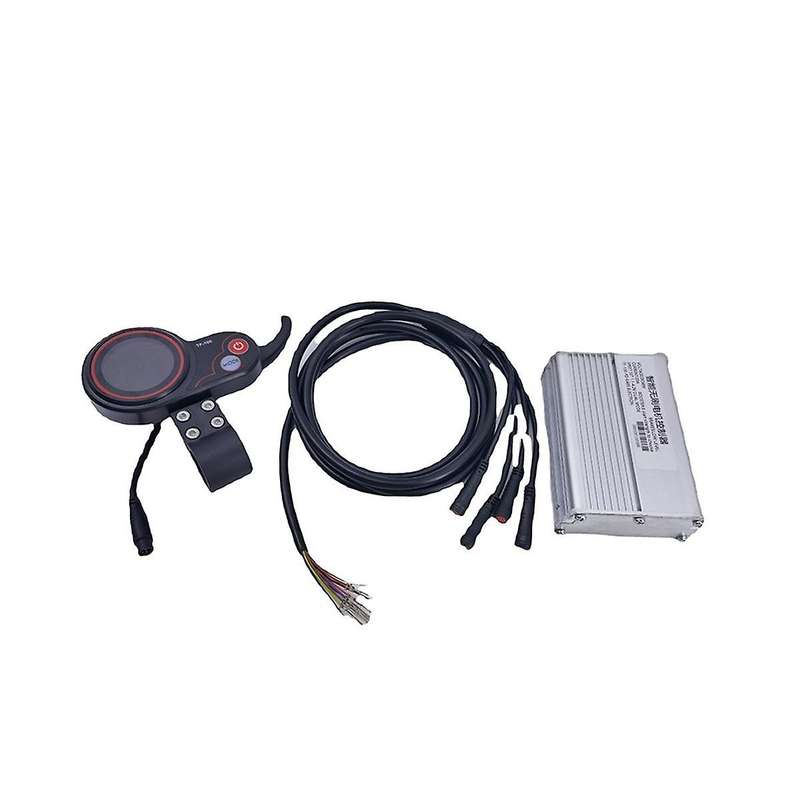10 Inch Electric Scooter 48V 20A Controller Instrument Connecting Line Handbrake for
