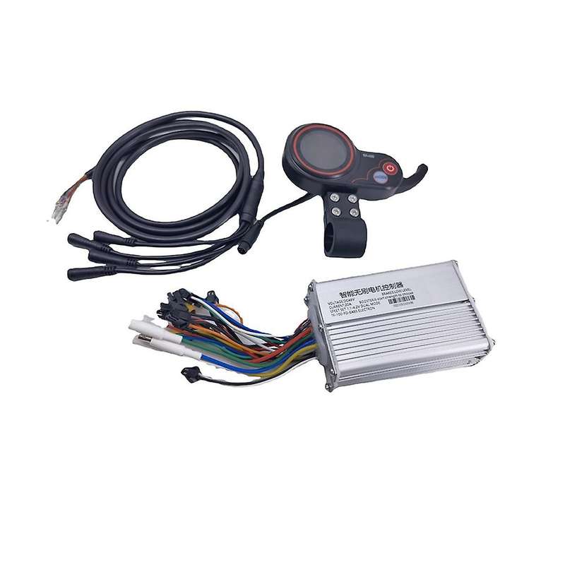 10 Inch Electric Scooter 48V 20A Controller Instrument Connecting Line Handbrake for