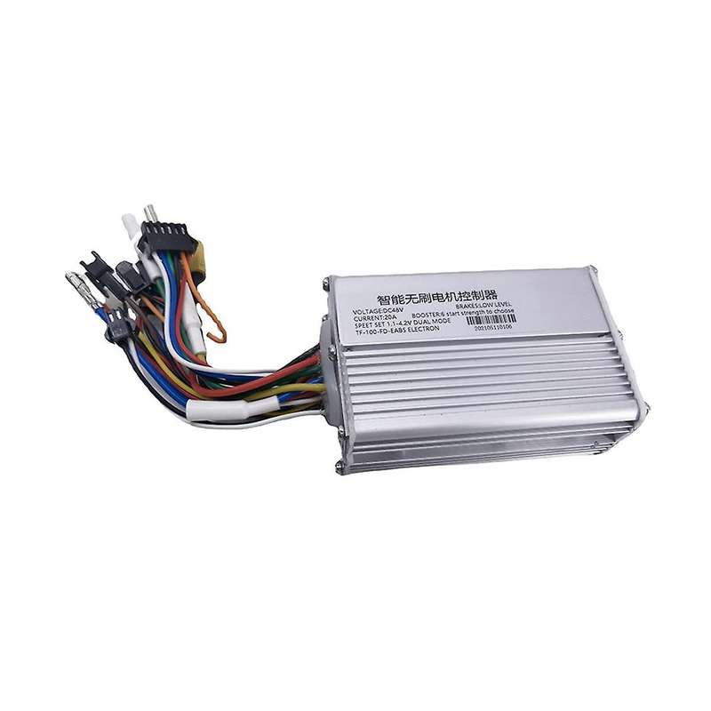 10 Inch Electric Scooter 48V 20A Controller Instrument Connecting Line Handbrake for