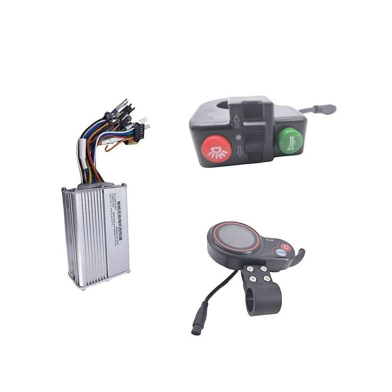 10 Inch for Electric Scooter 48v 20a Controller Meter Switch Button Lock Scooter Accessories