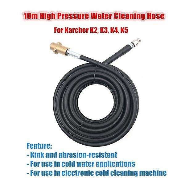 10 M K-Type Nozzle Pressure Washer High Pressure Water Hose for Washing Sewer and Sewage Pipe Cleani