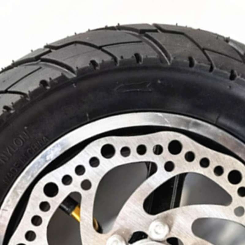 10 Inches Scooter Tire Tubeless Tire Full Wheel with Hub Universal for 10X3.0 255X80 Scooter Tires,R