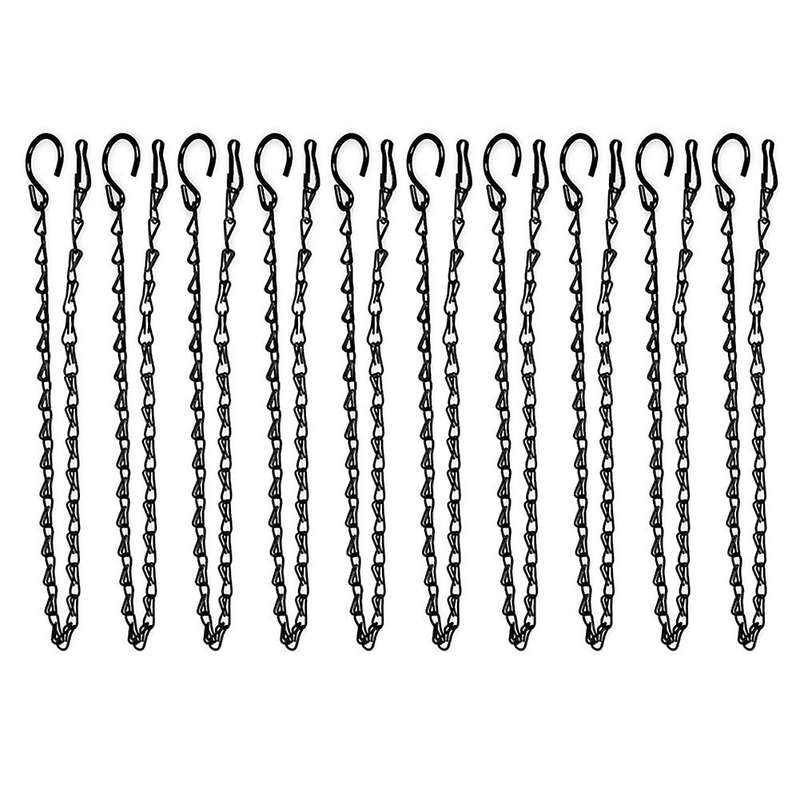 10 Pack 25.5 Inches Hanging Chain,Garden Plant Hangers for Bird Feeder, Lanterns , Wind Chimes and D
