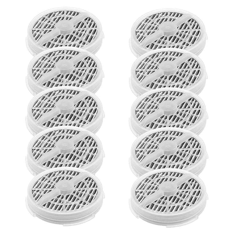 10 Pack HEPA Filter Replacement for RIGOGLIOSO GL2103 JINPUS -2103 and LTLKY 900S Air Purifier Activ