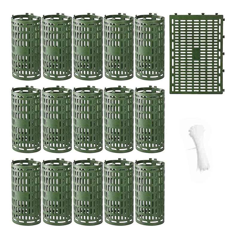 10 Pack Tree Trunk Protector, Plant Guard Protectors with Zip Ties, Garden Protection Tree Wraps Ca