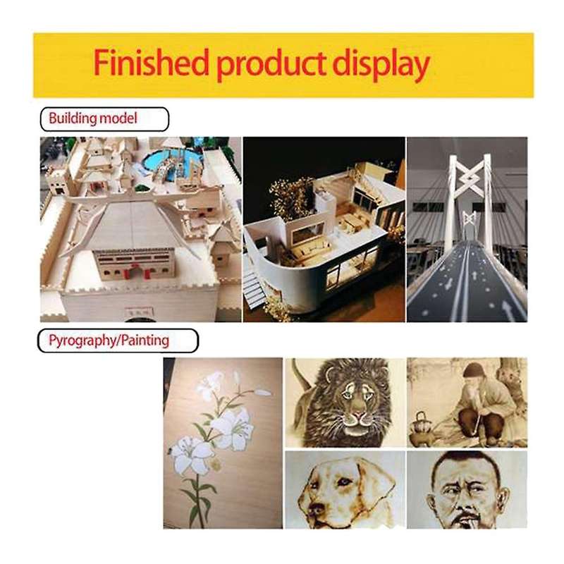 10 Pack Unfinished Wood Sheets,Balsa Wood Thin Wood Board Compatible House Aircraft Ship Boat Arts a