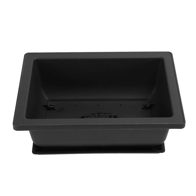 10 Packs Bonsai Training Pots with Tray Plastic Bonsai Growing Pot