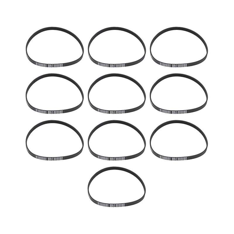 10 Pack W10006384 Washer Drive Belt for Replaces 1871380 Ah2579381 Ea2579381 Ps2579381