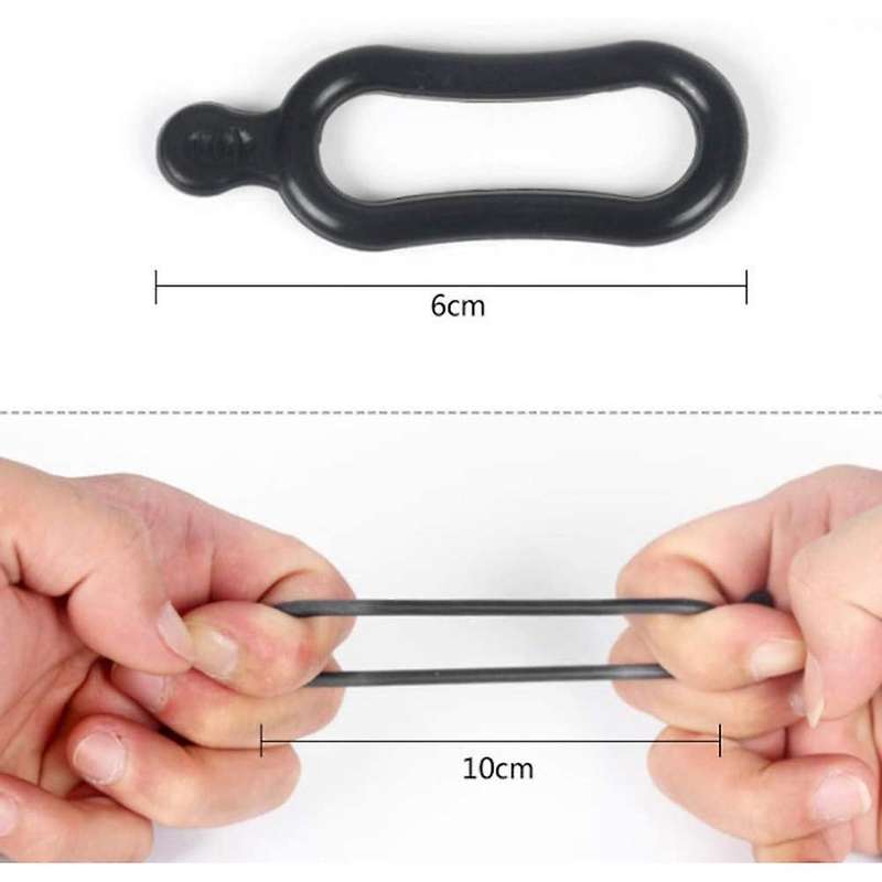 10 Pairs Rubber Rings for Bicycle LED Light Headlight Lamp Light