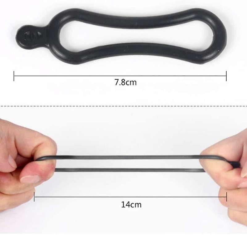 10 Pairs Rubber Rings for Bicycle LED Light Headlight Lamp Light