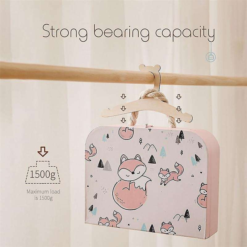 10 Pcs Baby Creative Hanger Rack Baby Wooden Clothes Hanger