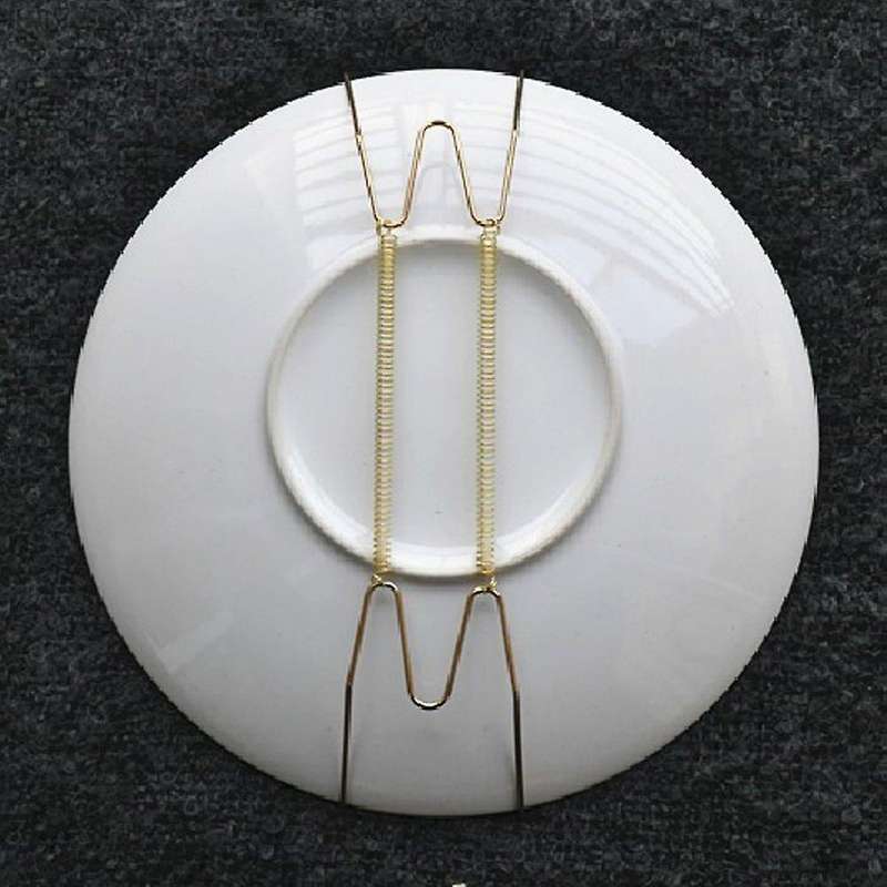 10 pcs 8-inch plate holder plate hanger plate pallets wall plate holder plate wall holder hanger fo