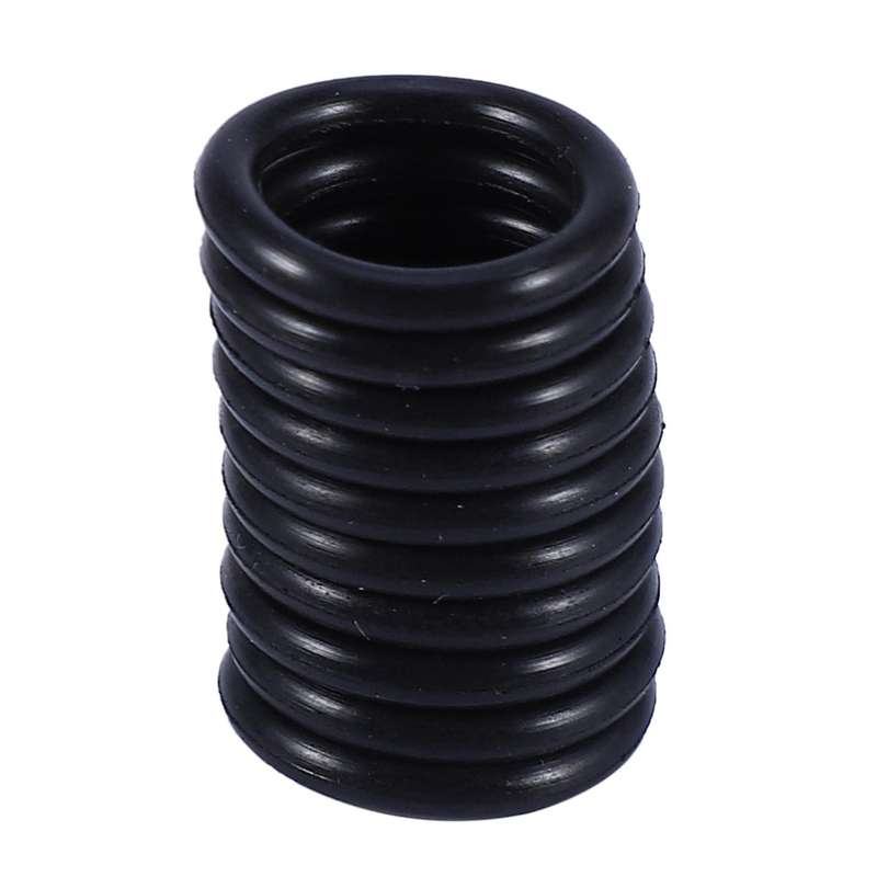 10 pcs Black Rubber Oil Seal O Shaped Rings Seal washers 16 x 12 x 2 mm