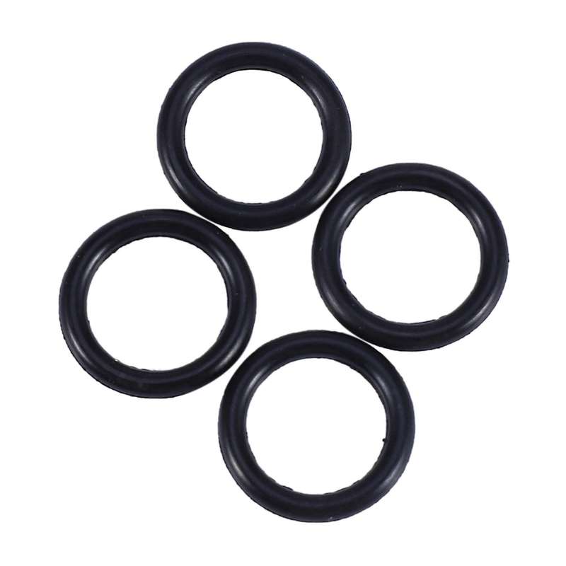 10 pcs Black Rubber Oil Seal O Shaped Rings Seal washers 16 x 12 x 2 mm