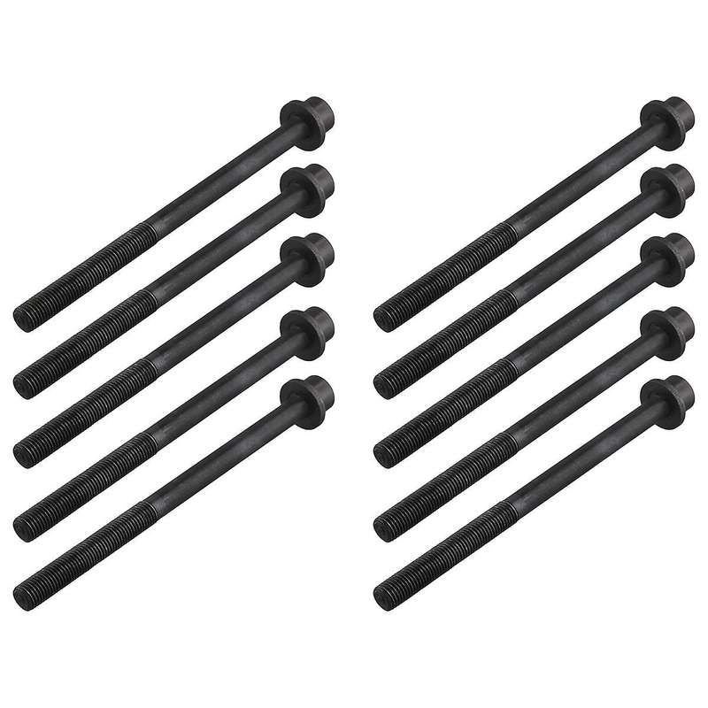 10 Pcs Cylinder Bolts Set for S80 1229267 LR025253 1S7G-6065-CA