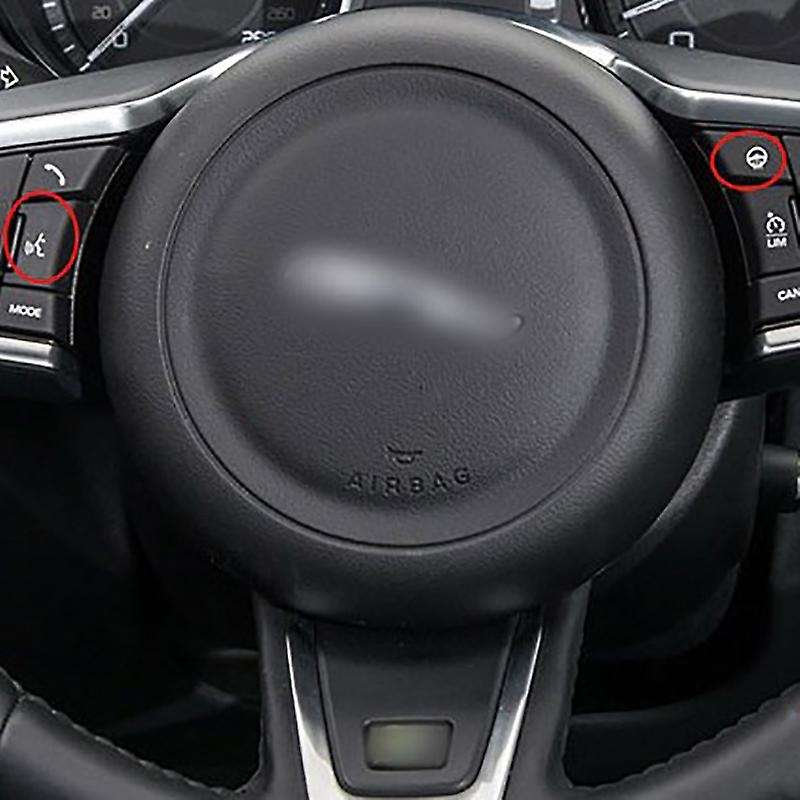 10 Pcs for Sport 2015-2019 Aluminum Alloy Car Steering Wheel Button Frame Sticker Cover(High Match)