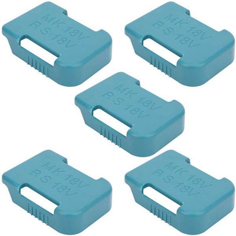10 Pcs New for 18V Fixing Devices Battery Storage Rack Holder Case(Blue)