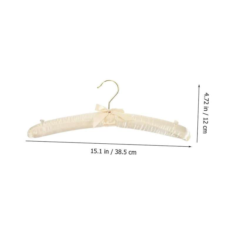 10 Pcs Non- Hanger White Hangers Sweater Hangers Hangers Padded Hangers for Women Clothing Foam Coa