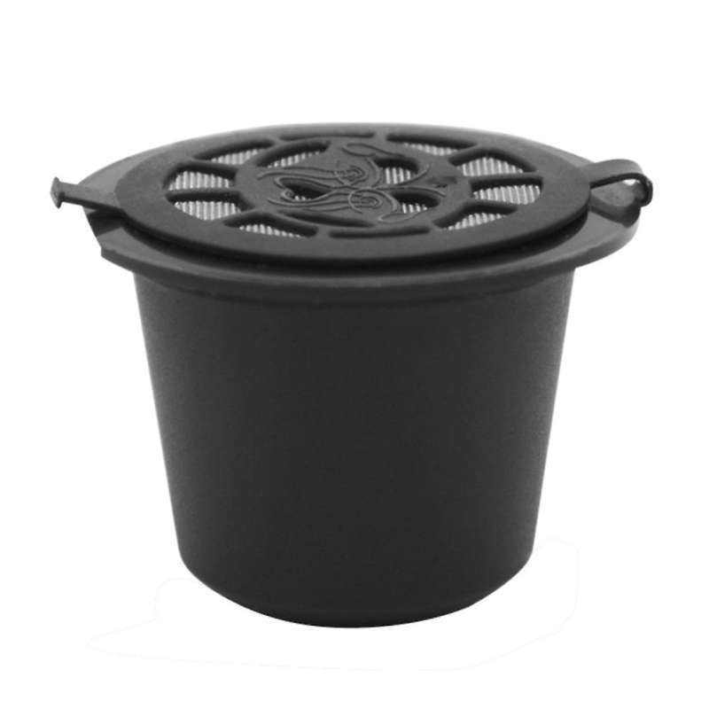 10 Pcs Reusable Refillable Coffee Capsule Filters for with Spoon Brush Kitchen Accessories Coffee Fi