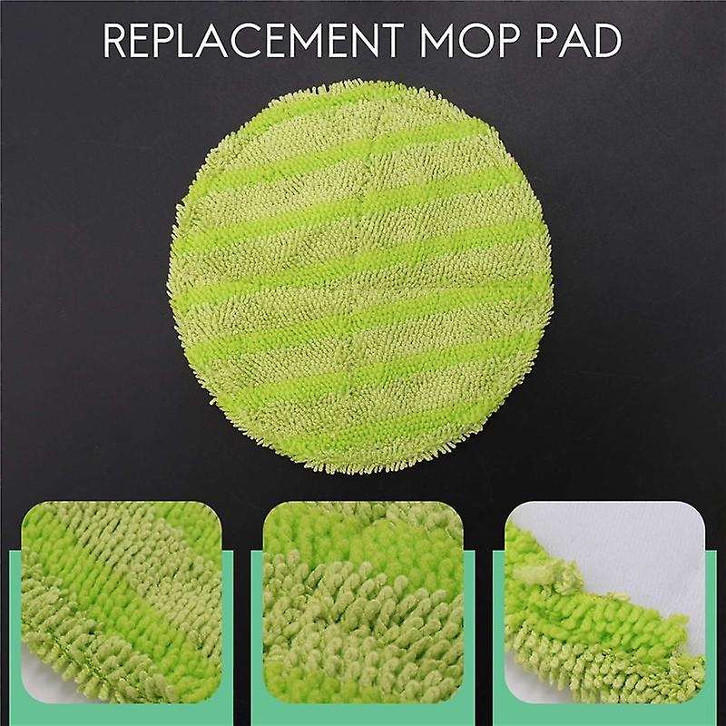 10 Pcs Replacement Pad for Cordless Electric Mop Sweeper Wireless Electric Mop Replacement Scrubber