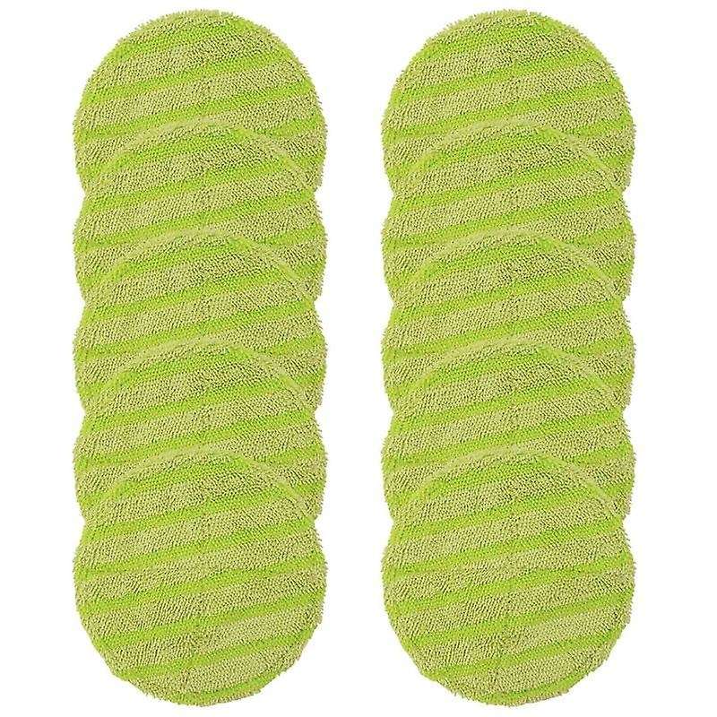 10 Pcs Replacement Pad for Cordless Electric Mop Sweeper Wireless Electric Mop Replacement Scrubber