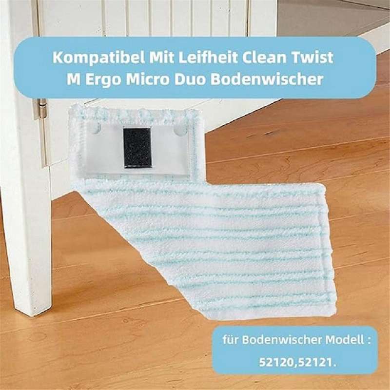 10 Pcs Suitable for Steam Mop Clean Twist M Spare Parts Accessories Rag