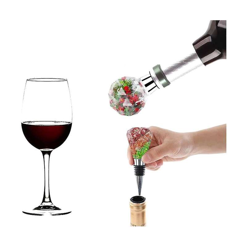10 Pcs Thread Wine Bottles Metal Stoppers Set,blank Bottles Stopper Gifts for Wedding Wine Party