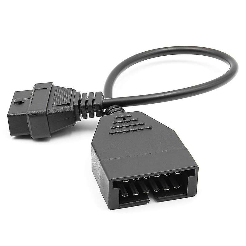 10 PCS Truck Diagnostic Tool Adapter OBD Conversion Cable 12-Pin to 16-Pin OBD2 Adapter Extension Ca