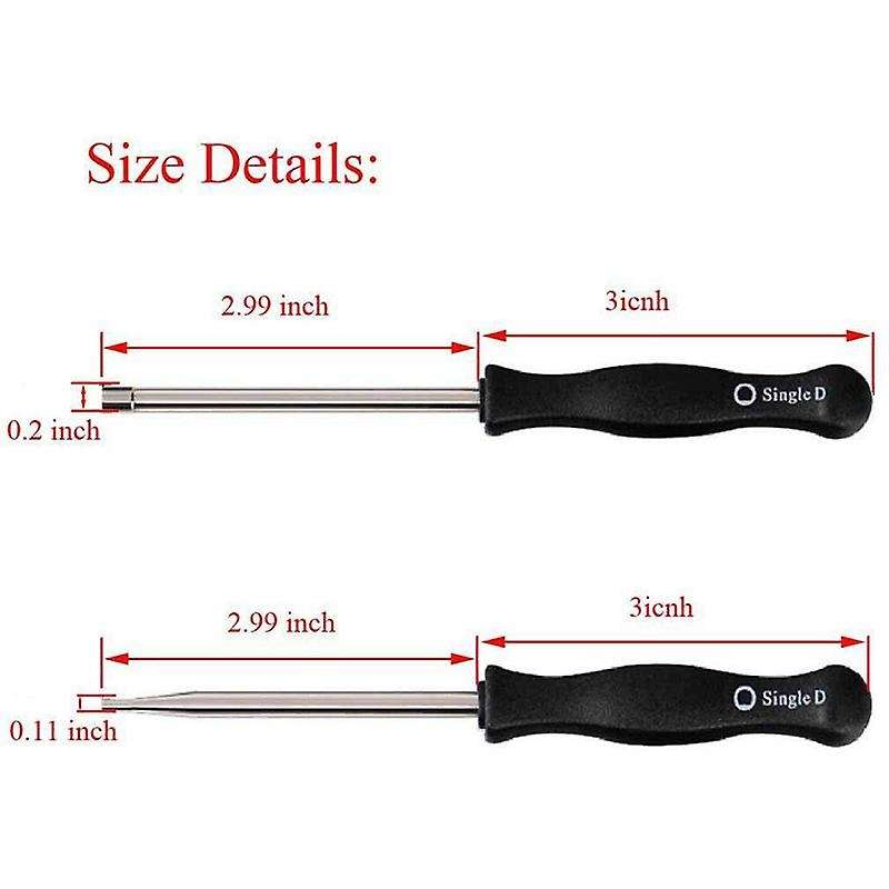 10 Pcs Tune Up Carburetor Adjusting Screwdriver Tool Kit with Cleaning Needles Brushes for Common 2