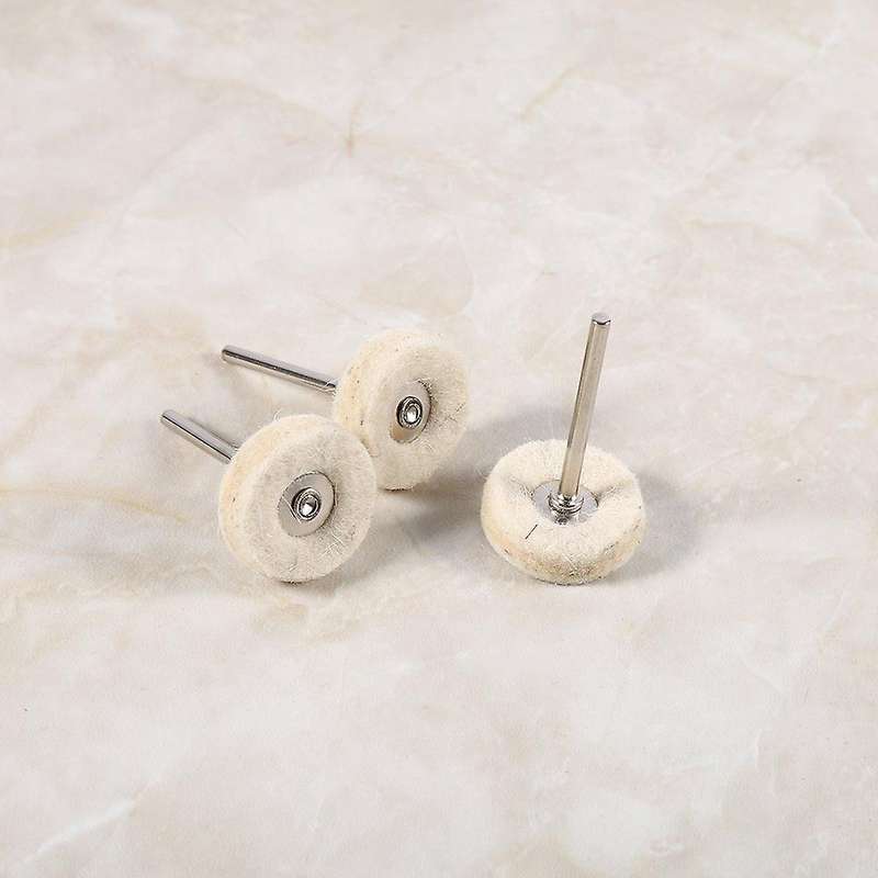 10 Pieces 25mm Felt Installation Polishing Pad Jewelry Polishing Polishing Polishing Pad Set T-shap