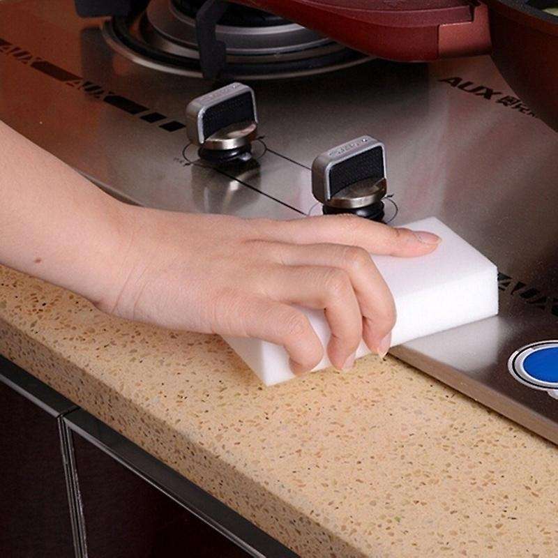 10 Pieces Magic Sponge Eraser Kitchen Duster Car Wipes Home Clean Accessory/microfiber Dish Cleanin