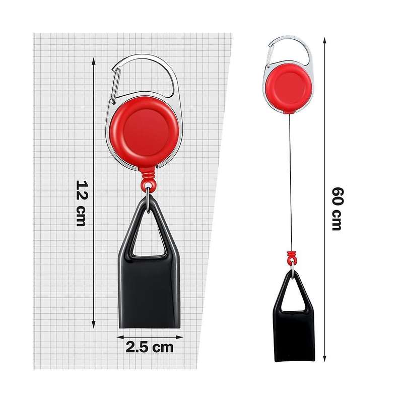 10 Pieces Retractable Lighter Clip Assorted Color Lighter Holder Keychain with Clip Classic Lighter
