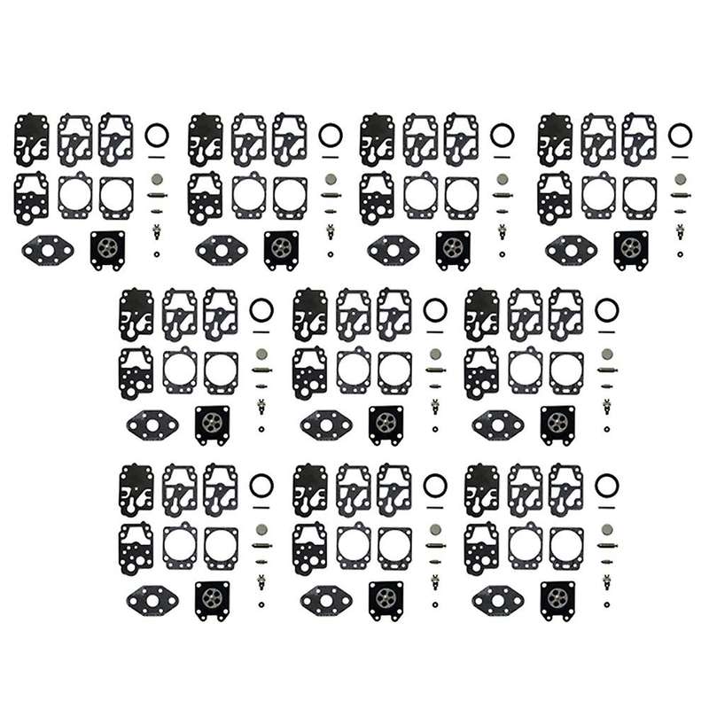 10 Set Carburetor Repair Rebuild Kit for K20-wyl Wyl-240-1 Wyl-242-1 Wyl Be01 Le230