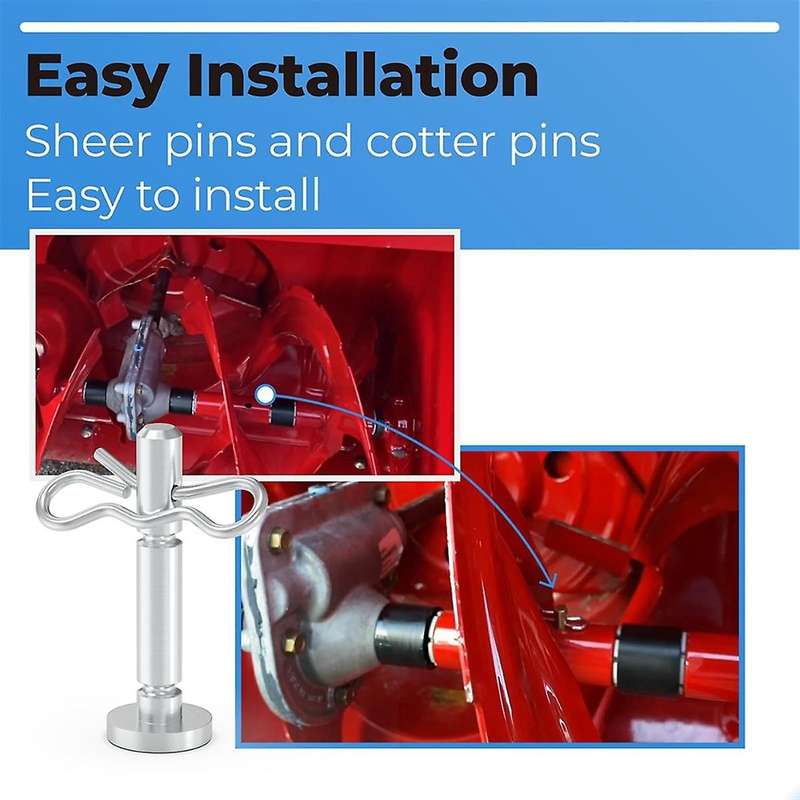 10 Set Snow Blower Shear Pins 738-04155 and Cotter Pins 714-04040 for , , , Yard-Man 900 Series