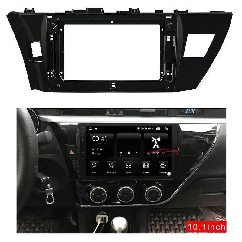 10.1 Inch 2 Din Car Stereo Radio CD DVD Panel Frame Trim for Altis 2014-2016