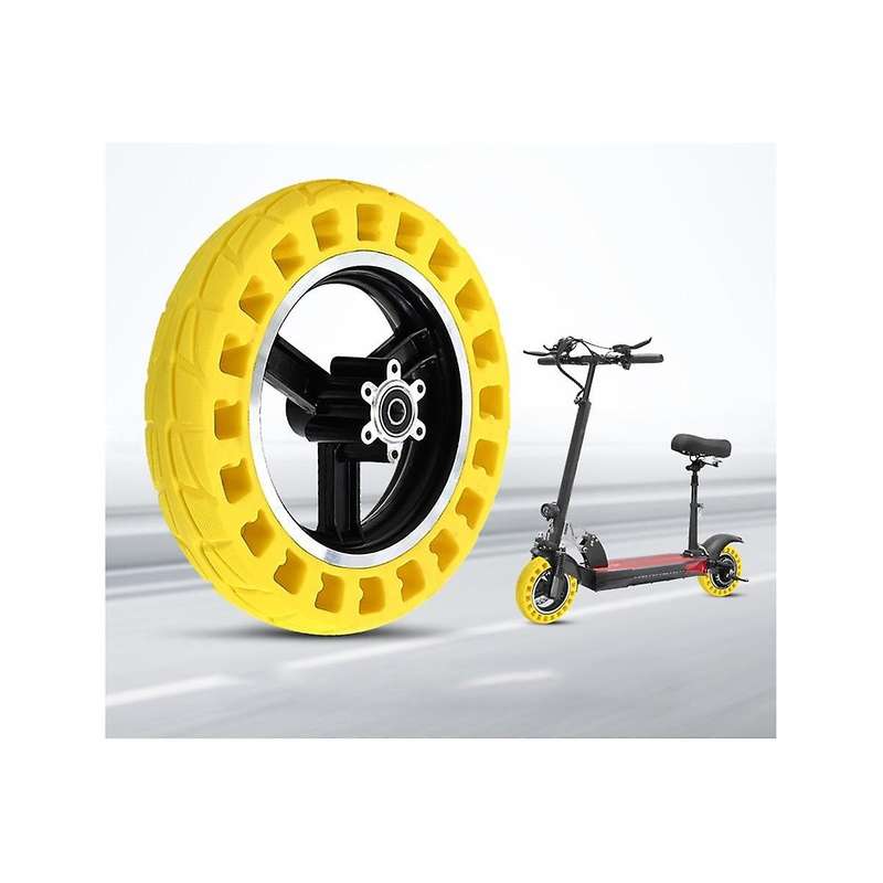 10 X 2.125 Inch Tires Electric Scooter Honeycomb Solid Shock Absorbing Tire Hub For