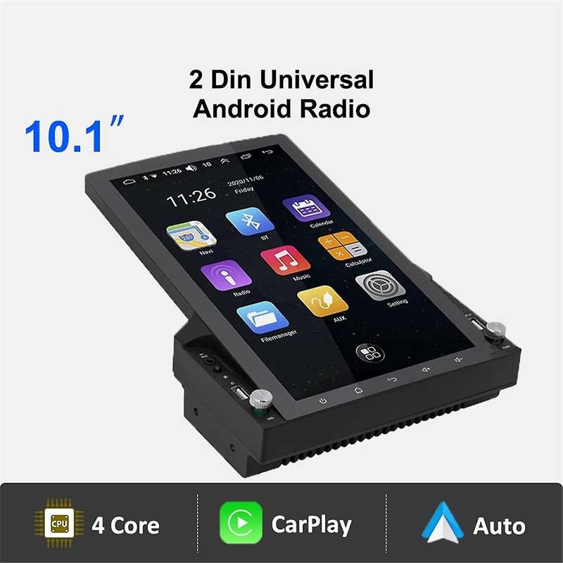 10.1 Inch 2Din Universal Android Radio for Touch Screen Carplay Multimedia Video Player Auto Navigat