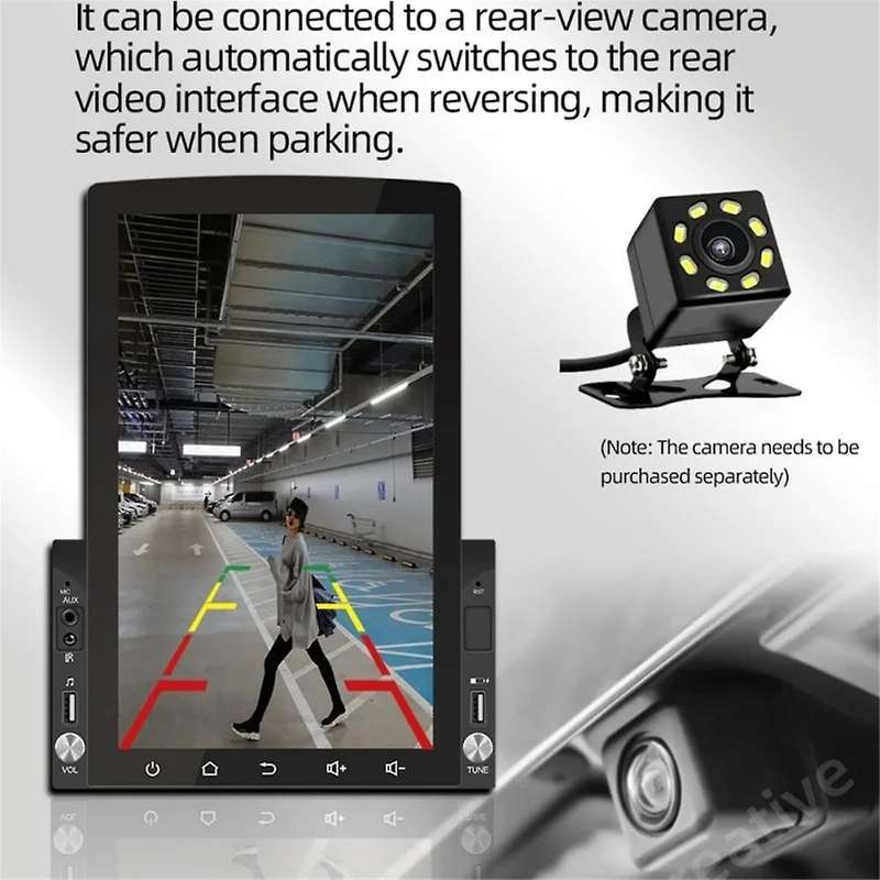 10.1 Inch 2Din Universal Android Radio for Touch Screen Carplay Multimedia Video Player Auto Navigat