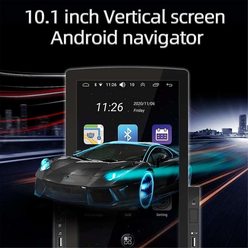 10.1 Inch 2Din Universal Android Radio for Touch Screen Carplay Multimedia Video Player Auto Navigat