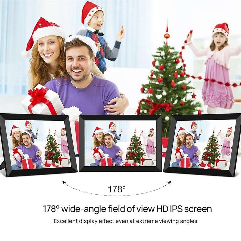 10.1 Inch Smart WiFi Digital 1280X800 IPS LCD Touch Screen, Auto-Rotate Portrait and Landscape - EU